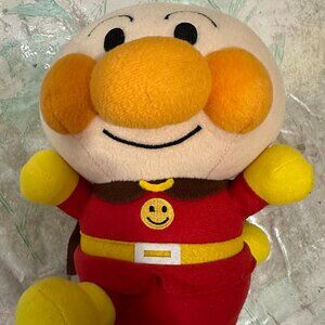 Anpanman SEGA Toys Plush 8" with Wheels Battery Operated Not Tested